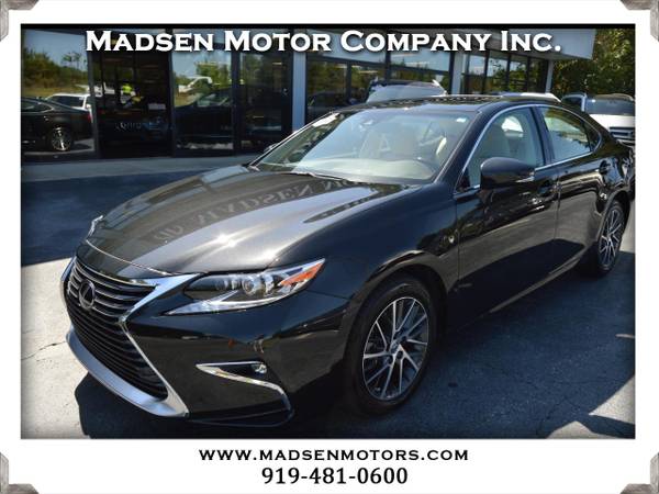2016 Lexus ES 350 Sedan, 23k, Black, Safety Sys Plus! for sale in Cary, NC