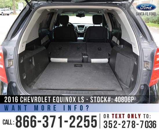 16 Chevrolet Equinox LS Touchscreen, Camera, Cruise Control for sale in Alachua, FL – photo 15