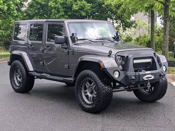 2014 Jeep Wrangler Unlimited Sahara 4x4 4WD Four Wheel SKU: EL252870 for sale in Sterling, District Of Columbia – photo 3