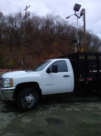 2013 Chevy Stake Body V8 3500 - cars & trucks - by dealer - vehicle... for sale in mckeesport, PA – photo 3