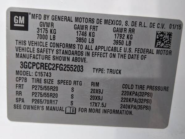 2015 Chevrolet Silverado 1500 LT SKU: FG255203 Pickup for sale in Waco, TX – photo 23