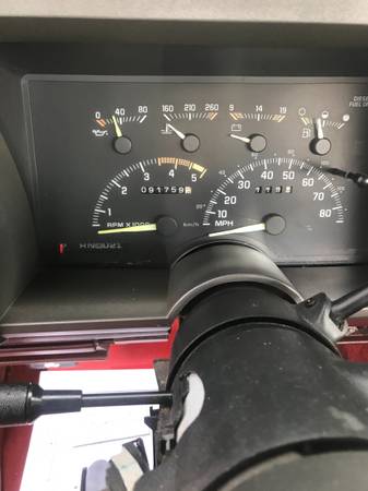 94 GMC SLE Sierra Rare 91k actual miles 1/4 ton 6 5 turbo for sale in Tipp City, OH – photo 14