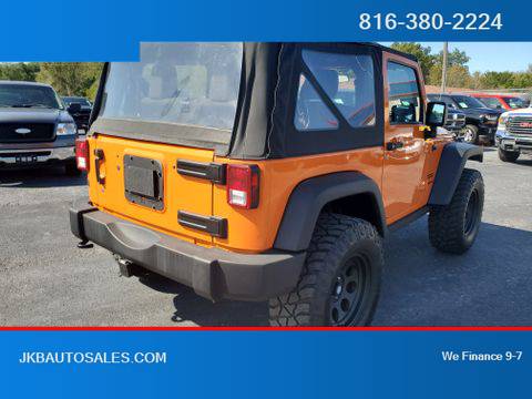 2012 Jeep Wrangler 4WD Sport SUV 2D Trades Welcome Financing Available for sale in Harrisonville, MO – photo 14