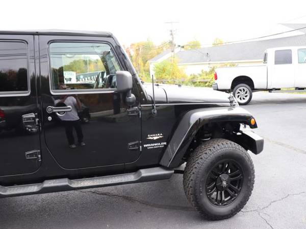 2014 Jeep Wrangler Unlimited SAHARA BRAND NEW TOP AFTERMARKET WHEELS... for sale in Plaistow, ME – photo 11