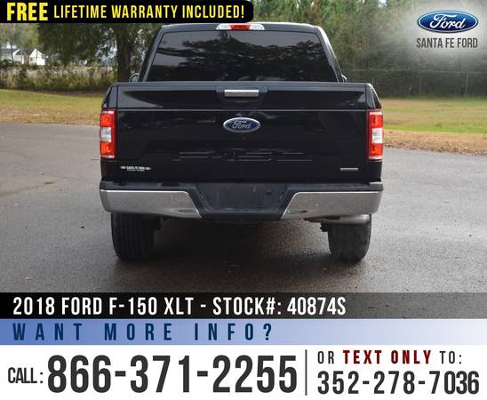 2018 FORD F-150 XLT 4X4 Leather, Backup Camera, F150 4WD for sale in Alachua, FL – photo 6