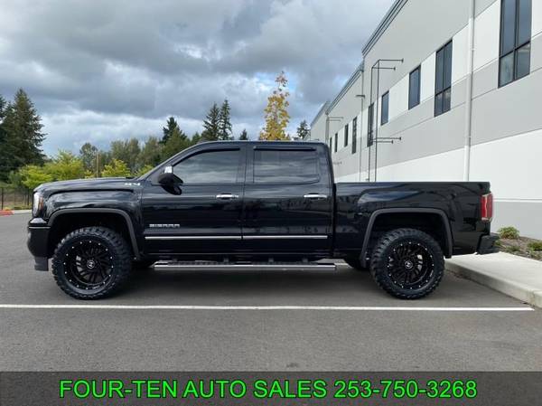 2017 GMC SIERRA SLT 4X4 4WD TRUCK * BLACK OUT * LOW MILES * 1-OWNER... for sale in Bonney Lake, WA – photo 6