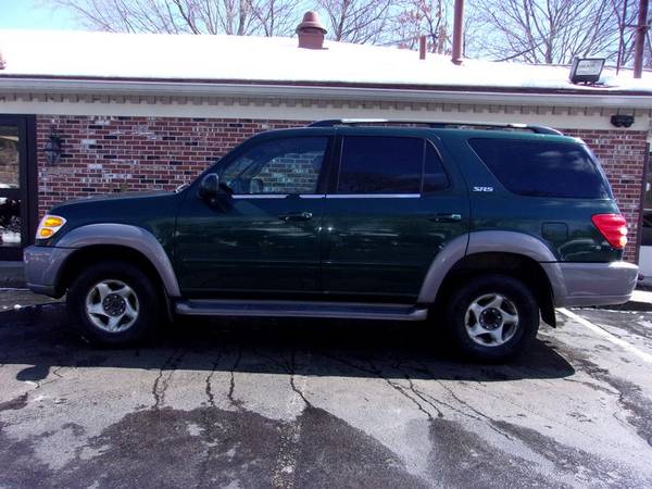 2001 Toyota Sequoia SR5 4x4, 281k Miles, Auto, Green/Tan Leather,... for sale in Franklin, NH – photo 6