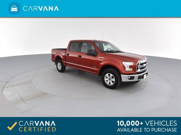 2017 Ford F150 SuperCrew Cab XLT Pickup 4D 5 1/2 ft pickup Dk. Red - for sale in Atlanta, CA – photo 9