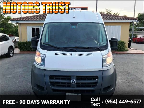 2017 Ram ProMaster Cargo Van 2500 High Roof 159" WB BAD CREDIT NO... for sale in Miami, FL – photo 10