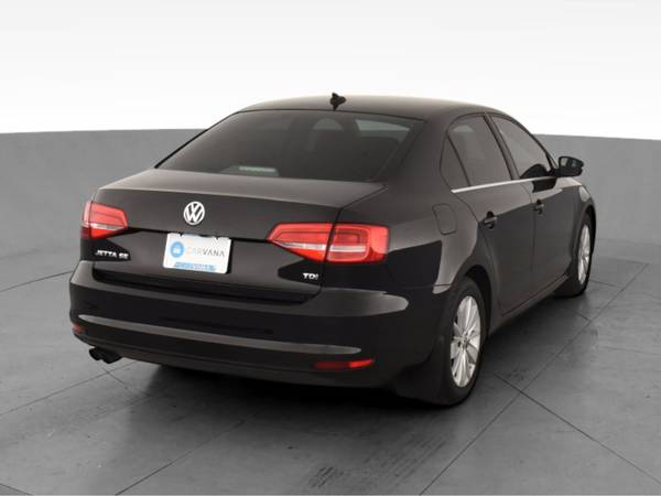 2015 VW Volkswagen Jetta 2.0L TDI SE Sedan 4D sedan Black - FINANCE... for sale in Fort Collins, CO – photo 10