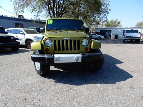 2010 Jeep Wrangler Sahara 4WD - cars & trucks - by dealer - vehicle... for sale in Albuquerque, NM – photo 3