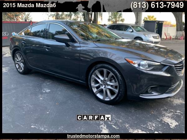 15 Mazda6 GT TECHNOLOGY PKG NAVI BLUETOOTH USB with Smart City Brake... for sale in TAMPA, FL – photo 4