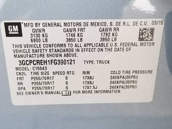 2015 Chevrolet Silverado 1500 LT SKU:FG390121 Pickup - cars & trucks... for sale in Corpus Christi, TX – photo 24