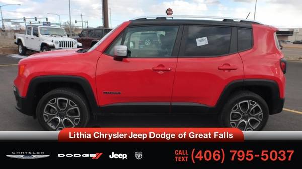 2017 Jeep Renegade Limited 4x4 - - by dealer - vehicle for sale in Great Falls, MT – photo 9