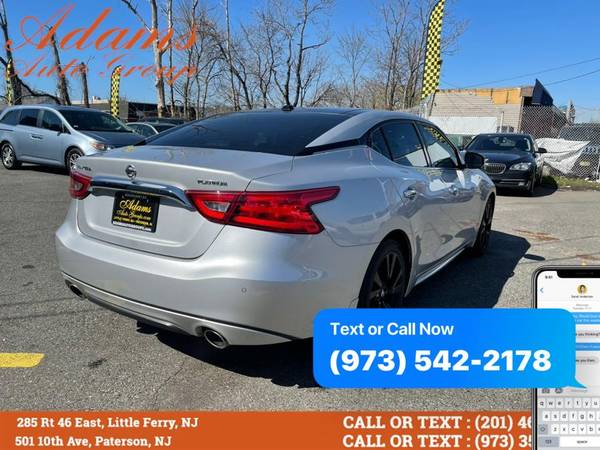 2016 Nissan Maxima 4dr Sdn 3 5 Platinum - Buy-Here-Pay-Here! - cars for sale in Paterson, PA – photo 7