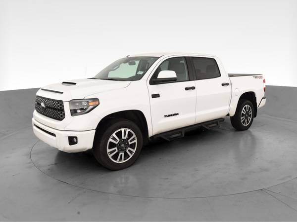 2019 Toyota Tundra CrewMax SR5 Pickup 4D 5 1/2 ft pickup White - -... for sale in Indianapolis, IN – photo 3