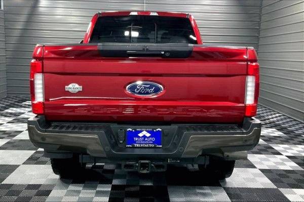 2017 Ford F350 Super Duty Crew Cab King Ranch Pickup 4D 8 ft Pickup for sale in Sykesville, MD – photo 5