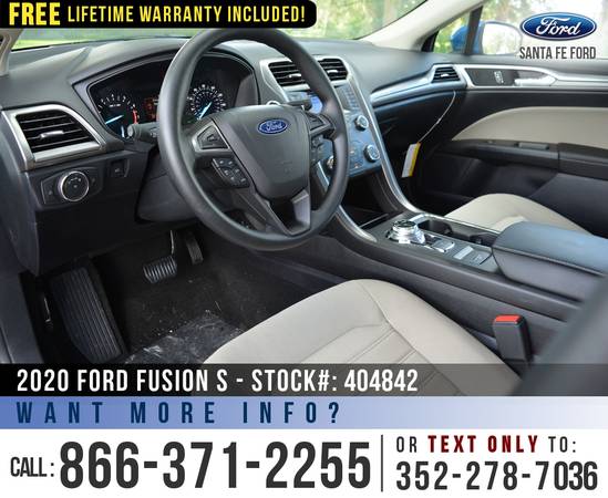 2020 FORD FUSION S *** $3,000 off MSRP! Bluetooth, SYNC, Camera ***... for sale in Alachua, FL – photo 9