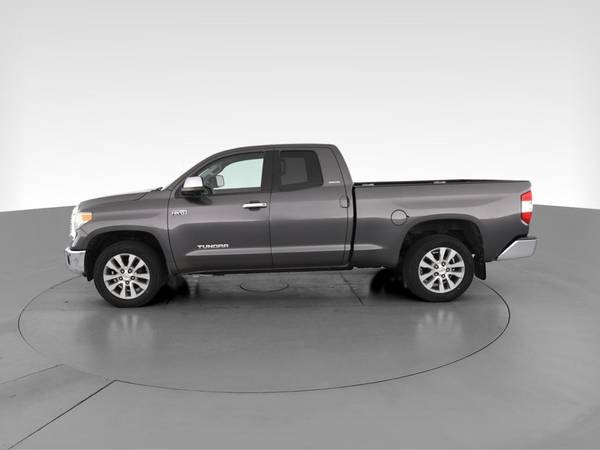 2014 Toyota Tundra Double Cab Limited Pickup 4D 6 1/2 ft pickup Gray... for sale in Columbus, OH – photo 5