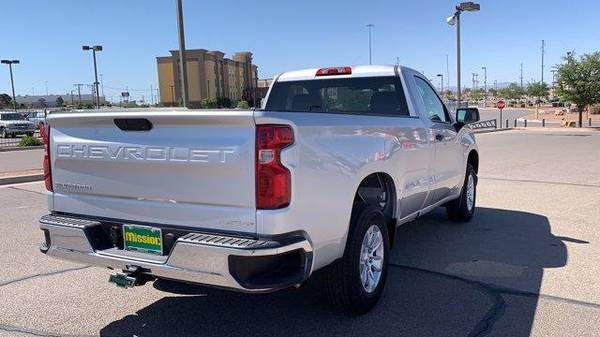 2020 Chevy Chevrolet Silverado 1500 Work Truck pickup Silver Ice for sale in El Paso, TX – photo 8
