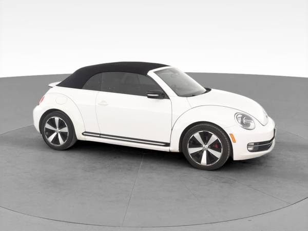 2013 VW Volkswagen Beetle Turbo Convertible 2D Convertible White - -... for sale in Atlanta, CA – photo 14