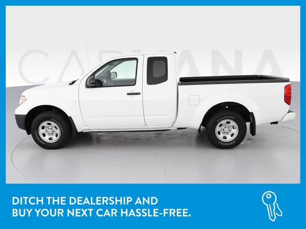 2019 Nissan Frontier King Cab S Pickup 2D 6 ft pickup White for sale in Arlington, District Of Columbia – photo 4