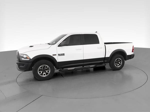 2017 Ram 1500 Crew Cab Rebel Pickup 4D 5 1/2 ft pickup White -... for sale in West Palm Beach, FL – photo 4