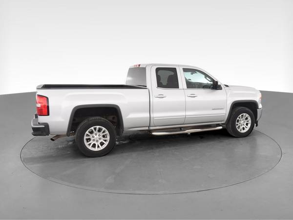 2014 GMC Sierra 1500 Double Cab SLE Pickup 4D 6 1/2 ft pickup Silver... for sale in Naples, FL – photo 12