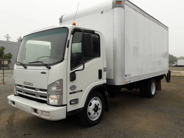2009 ISUZU NQR 16 FEET BOX TRUCK WITH LIFT GATE CERTIFIED CLEAN IDLE for sale in San Jose, CA – photo 8