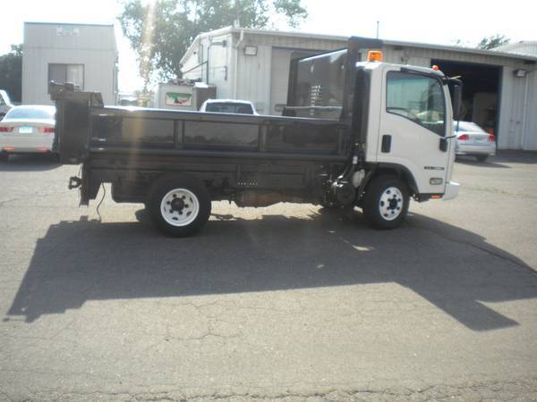 2014 Isuzu Npr Dump Truck - cars & trucks - by owner - vehicle... for sale in Lawrence Township, NJ – photo 2