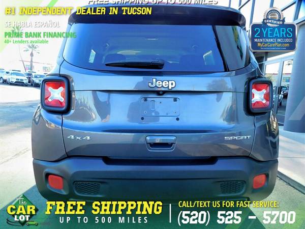 383/mo - 2018 Jeep Renegade Sport - - by dealer for sale in Tucson, AZ – photo 8