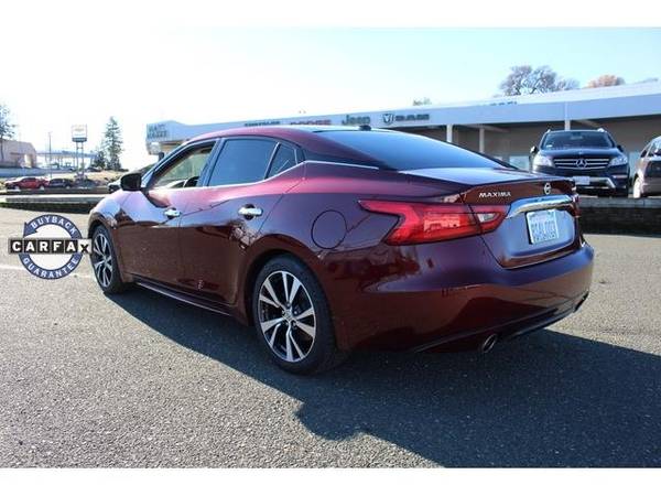 2017 Nissan Maxima sedan Platinum (Coulis Red) - - by for sale in Lakeport, CA – photo 13