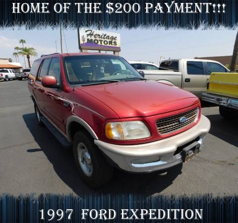1997 Ford Expedition FAMILY FRIENDLY!!!- Hot Deal! - cars & trucks -... for sale in Casa Grande, AZ