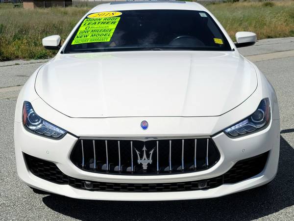 2018 Maserati Ghibli sedan WHITE - - by dealer for sale in Salinas, CA – photo 2