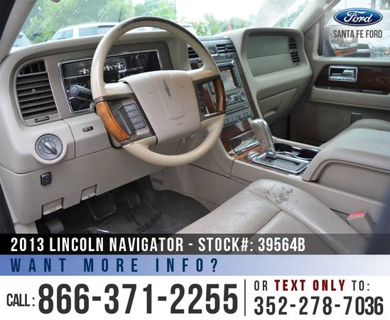 2013 LINCOLN NAVIGATOR *** Bluetooth, Leather Seats, SiriusXM *** for sale in Alachua, FL – photo 9