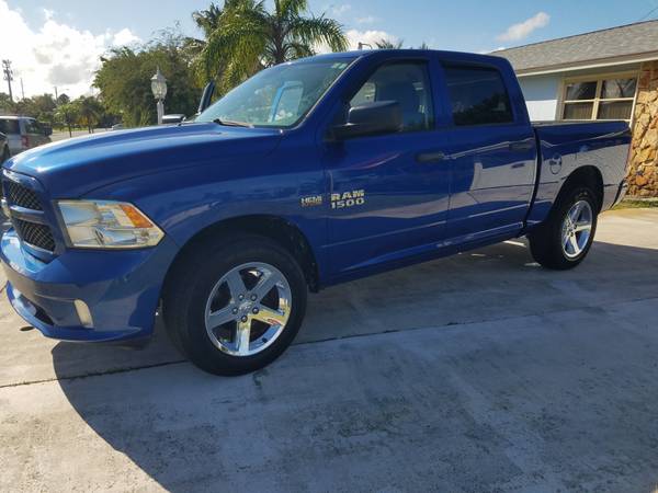 2015 Ram 1500 Tradesman Crew Cab V8 5 7L HEMI 67, 000 Miles Blue for sale in Palm Beach Gardens, FL – photo 9