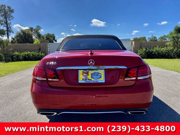 2014 Mercedes-Benz E-Class E350 (LUXURY CONVERTIBLE) for sale in Fort Myers, FL – photo 7