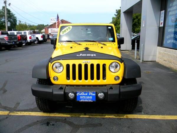 2015 Jeep Wrangler 4WD 2DR SPORT HARD TOP W/ 6-SPEED MANUAl - cars &... for sale in Plaistow, MA – photo 3