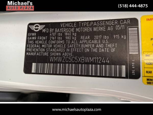 2011 MINI Cooper S Countryman ALL4 - cars & trucks - by dealer -... for sale in east greenbush, NY – photo 18