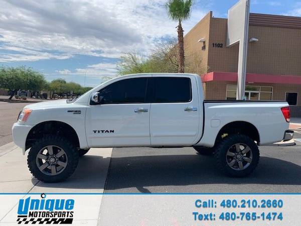 LIFTED 2014 NISSAN TITAN CREW CAB ~ 4 X 4 ~ ONLY 52K MILES! EASY FINAN for sale in Tempe, AZ – photo 8
