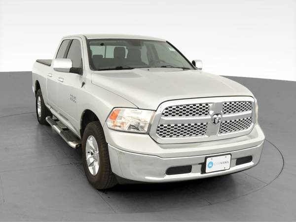 2017 Ram 1500 Quad Cab SLT Pickup 4D 6 1/3 ft pickup Silver -... for sale in Bakersfield, CA – photo 16