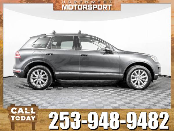 *DIESEL DISEL* 2016 *Volkswagen Touareg* TDI AWD for sale in PUYALLUP, WA – photo 4
