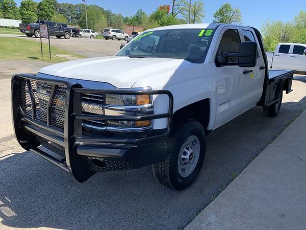 2018 Chevy Chevrolet Silverado 2500HD Work Truck Double Cab flatbed for sale in Bethel Heights, AR – photo 6