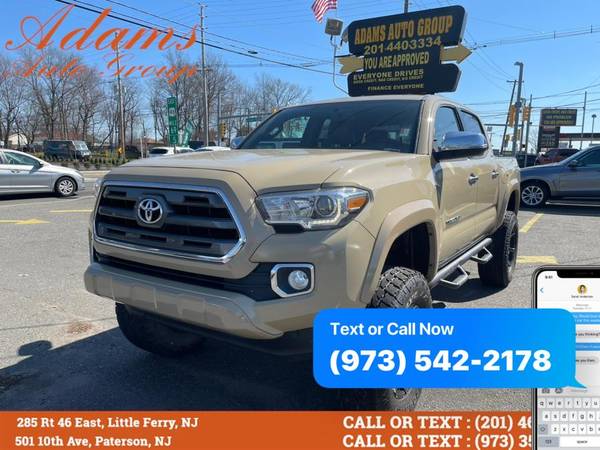 2016 Toyota Tacoma 4WD Double Cab V6 AT Limited (Natl) for sale in Paterson, PA – photo 3