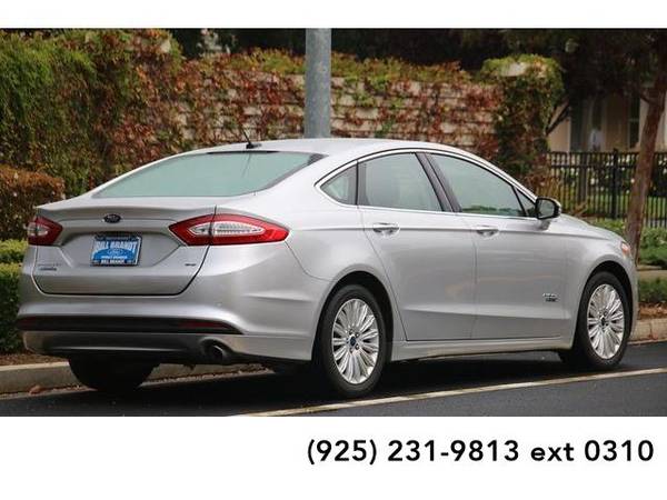 2016 Ford Fusion Energi sedan SE Luxury 4D Sedan (Silver) for sale in Brentwood, CA – photo 3
