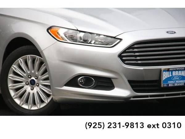 2016 Ford Fusion Energi sedan SE Luxury 4D Sedan (Silver) for sale in Brentwood, CA – photo 6