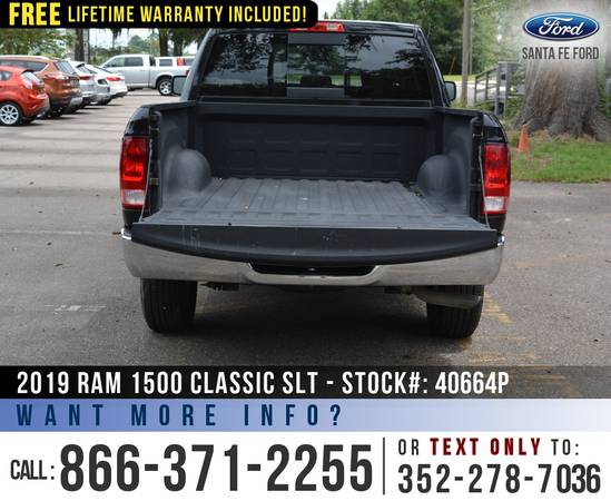 2019 RAM 1500 CLASSIC SLT 4WD Flex Fuel, Camera, Touchscreen for sale in Alachua, FL – photo 19