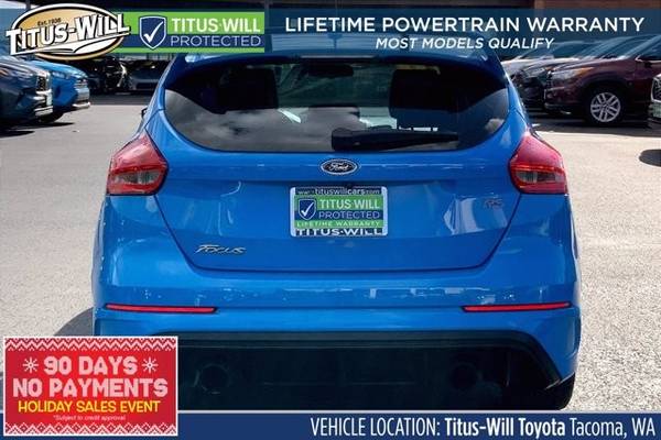 2016 Ford Focus AWD All Wheel Drive RS Hatchback - cars & trucks -... for sale in Tacoma, WA – photo 3