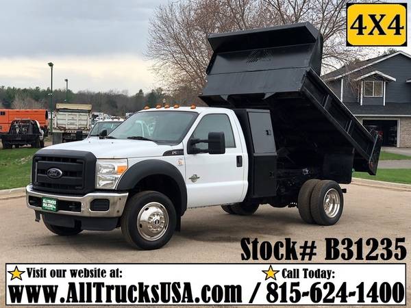 FLATBED & STAKE SIDE TRUCKS CAB AND CHASSIS DUMP TRUCK 4X4 Gas for sale in Little Rock, AR – photo 16