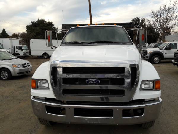 2015 FORD F650 18 FEET DUMP TRUCK 6.8L GAS POWER-NON CDL - cars &... for sale in San Jose, CA – photo 12